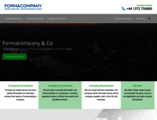 formacompany.com screenshot
