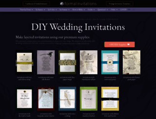 formal-invitations.com screenshot
