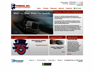 formaninc.com screenshot