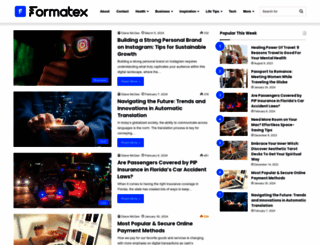 formatex.info screenshot
