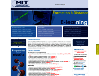 formation-a-distance.mit-university.net screenshot