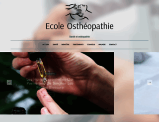 formation-osteopathie.com screenshot