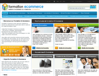 formationecommerce.com screenshot