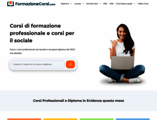 formazionecorsi.com screenshot