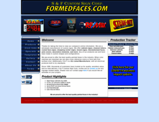 formedfaces.com screenshot