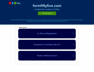 formfiftyfive.com screenshot
