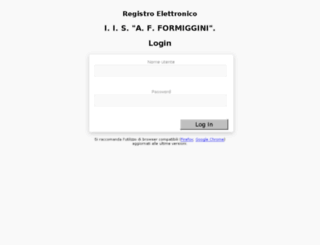 formiggini-mo-sito.registroelettronico.com screenshot