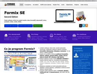 formix.cz screenshot