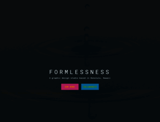 formlessness.com screenshot