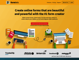 formlets.com screenshot