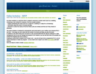 formlogix.wordpress.com screenshot
