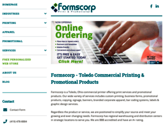 formscorp.com screenshot