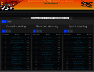 formula-boinc.org screenshot