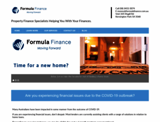 formulafinance.com.au screenshot