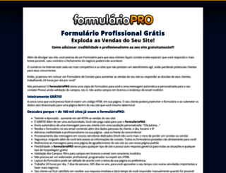formulariopro.pog.com.br screenshot