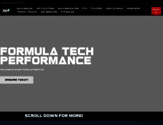 formulatech.com.au screenshot
