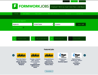 formwork-jobs.com screenshot