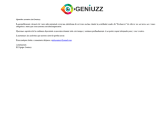 foro.geniuzz.com screenshot