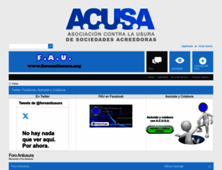 foroantiusura.org screenshot