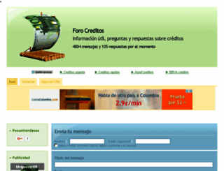 forocreditos.es screenshot