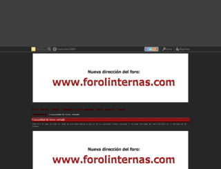 forolinternas.mforos.com screenshot