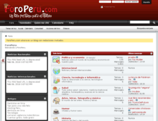 foroperu.com screenshot