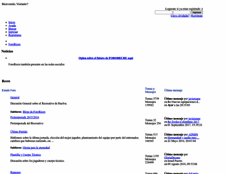 fororecre.com screenshot