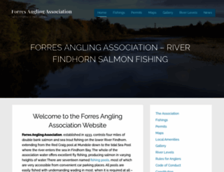 forresangling.co.uk screenshot