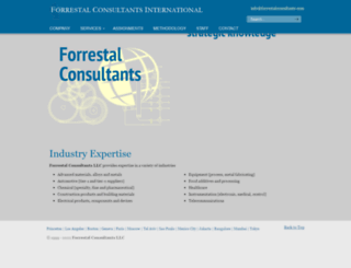 forrestalconsultants.com screenshot