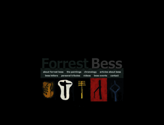 forrestbess.org screenshot