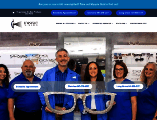 forsightvisioncare.com screenshot