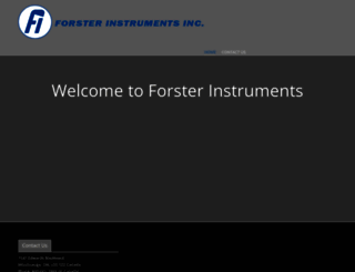 forster.ca screenshot