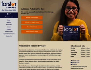 forstereyecare.com screenshot