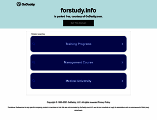 forstudy.info screenshot