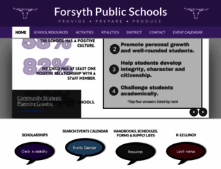 forsythpublicschools.org screenshot