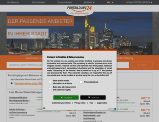 fortbildung24.de screenshot
