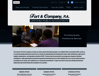 fortco-cpa.com screenshot