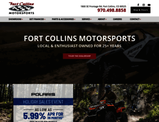 fortcollinsmotorsports.com screenshot