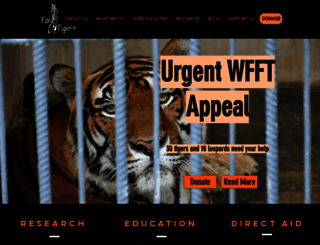 fortigers.org screenshot