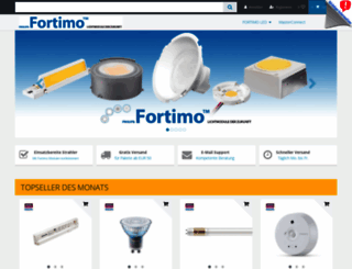 fortimo.de screenshot