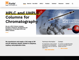 fortis-technologies.com screenshot