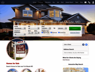 fortmeadehomes.com screenshot