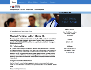 fortmyersmedicalclinic.com screenshot