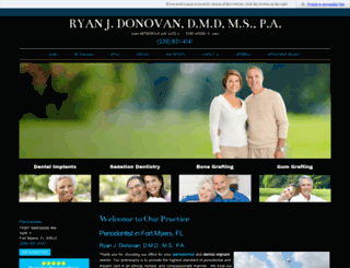 fortmyersperioimplants.com screenshot