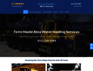 fortnerwaterhauling.com screenshot
