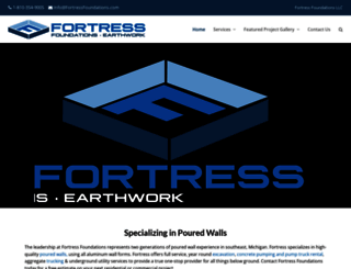 fortressfoundations.com screenshot