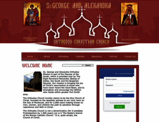 fortsmithorthodox.org screenshot