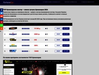 fortunalive.com.ua screenshot