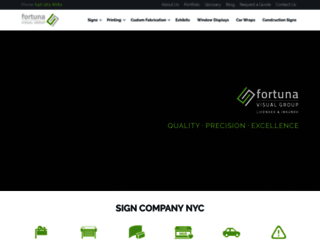 fortunavisual.com screenshot
