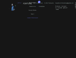 fortune_beats.toneden.io screenshot